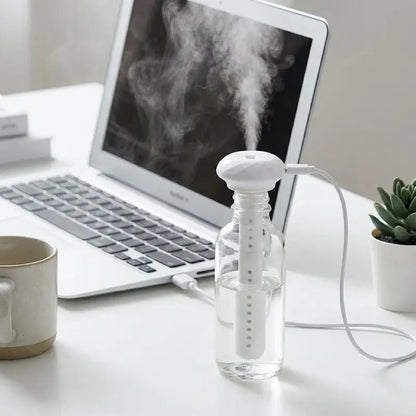 💧LAST DAY SALE 49% OFF-Mini Travel Humidifier – Turn a Water Bottle Into a Personal Humidifier