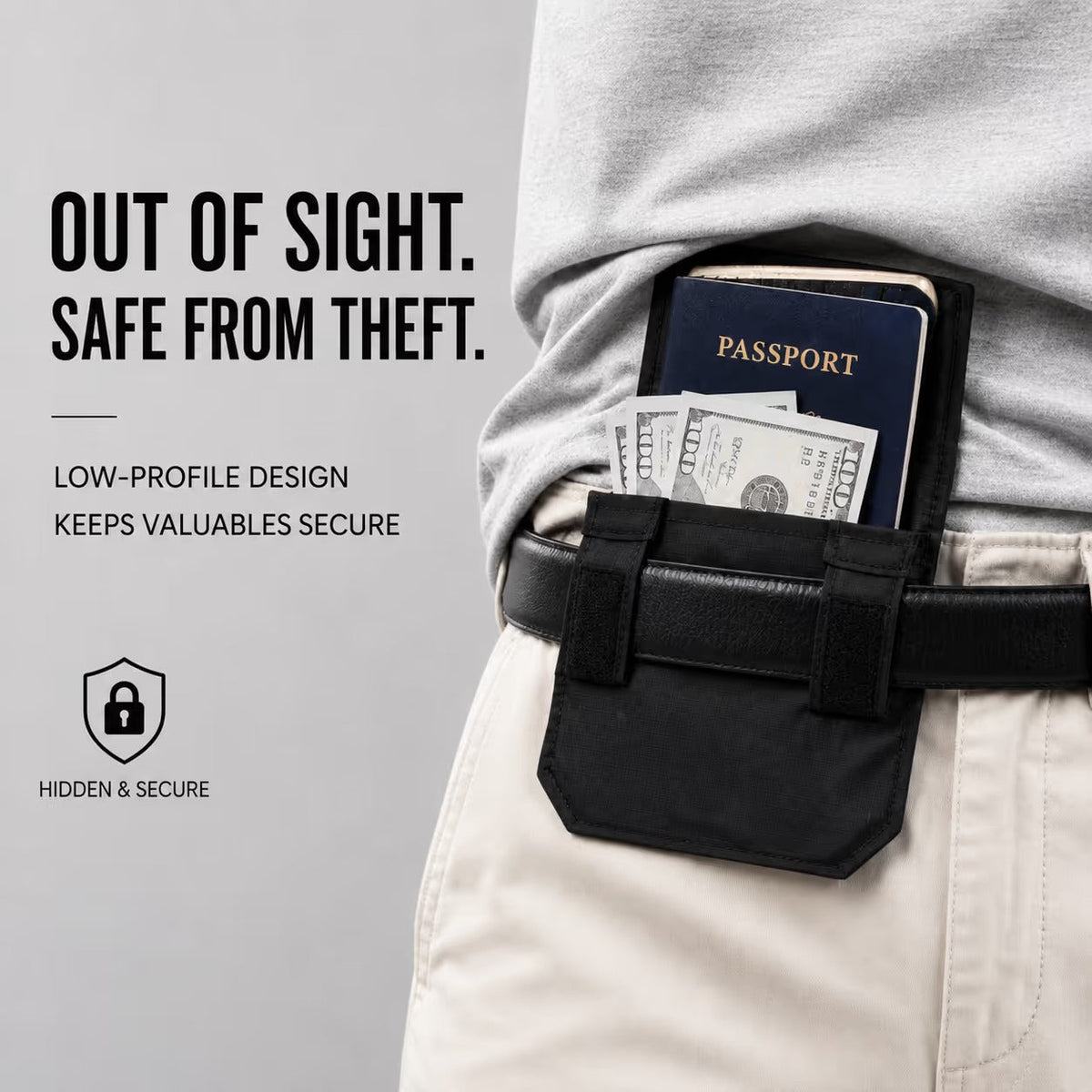 🔥LAST DAY SALE 49% OFF✨Concealed anti-theft travel waist bag