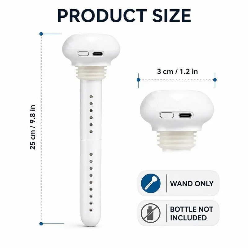 💧LAST DAY SALE 49% OFF-Mini Travel Humidifier – Turn a Water Bottle Into a Personal Humidifier