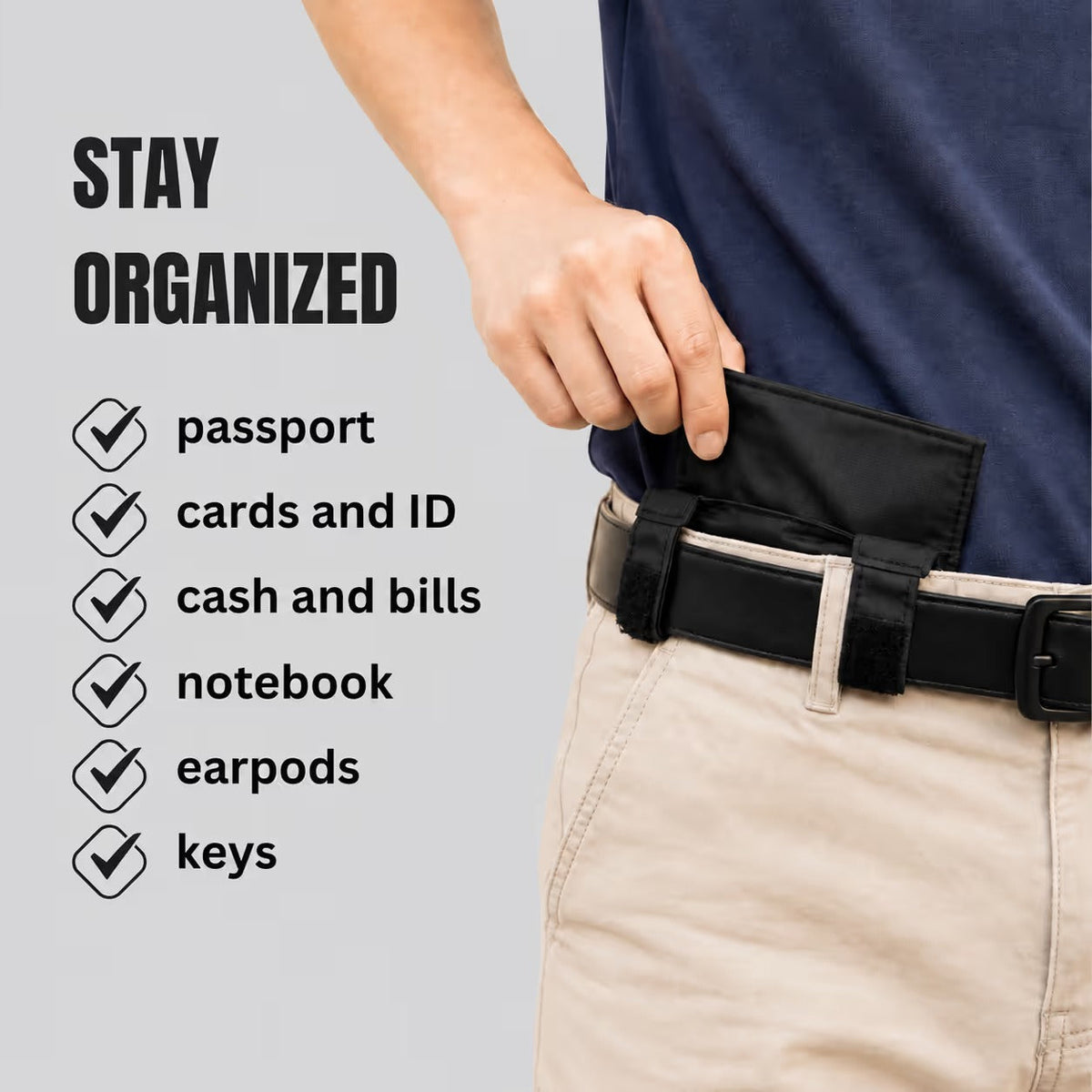 🔥LAST DAY SALE 49% OFF✨Concealed anti-theft travel waist bag