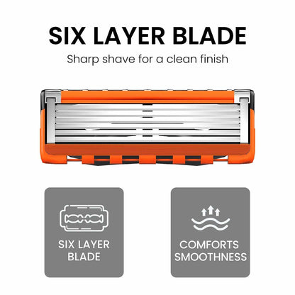 🔥2026 NEW ARRIVAL🎁24-Piece Men's Razor Blade Set with Free Handle
