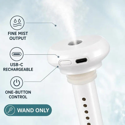 💧LAST DAY SALE 49% OFF-Mini Travel Humidifier – Turn a Water Bottle Into a Personal Humidifier