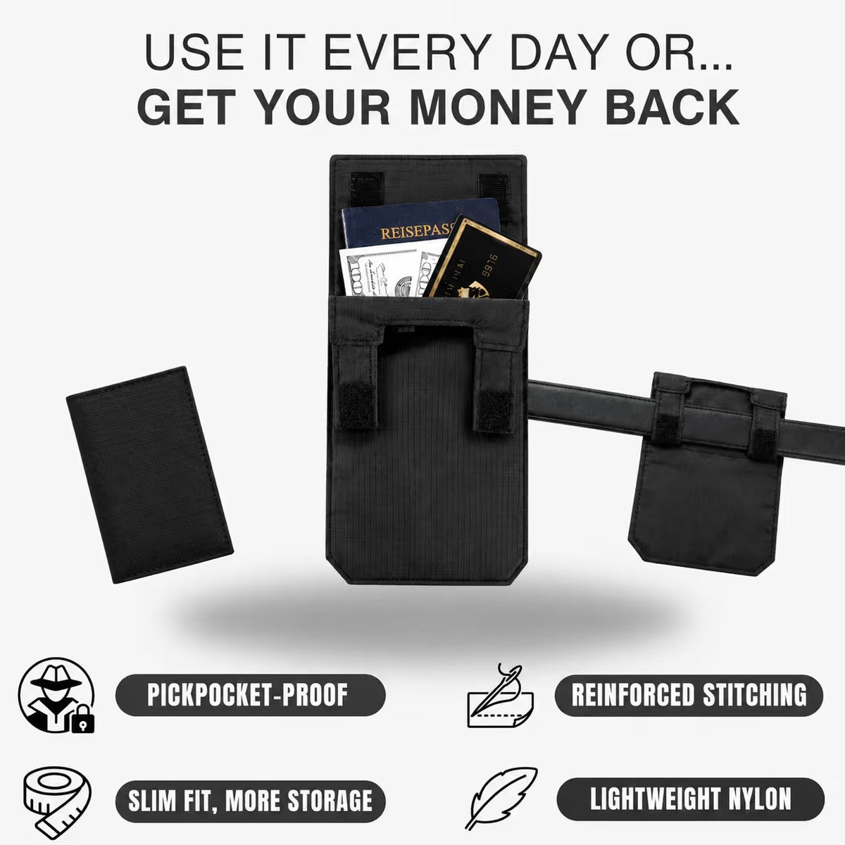 🔥LAST DAY SALE 49% OFF✨Concealed anti-theft travel waist bag