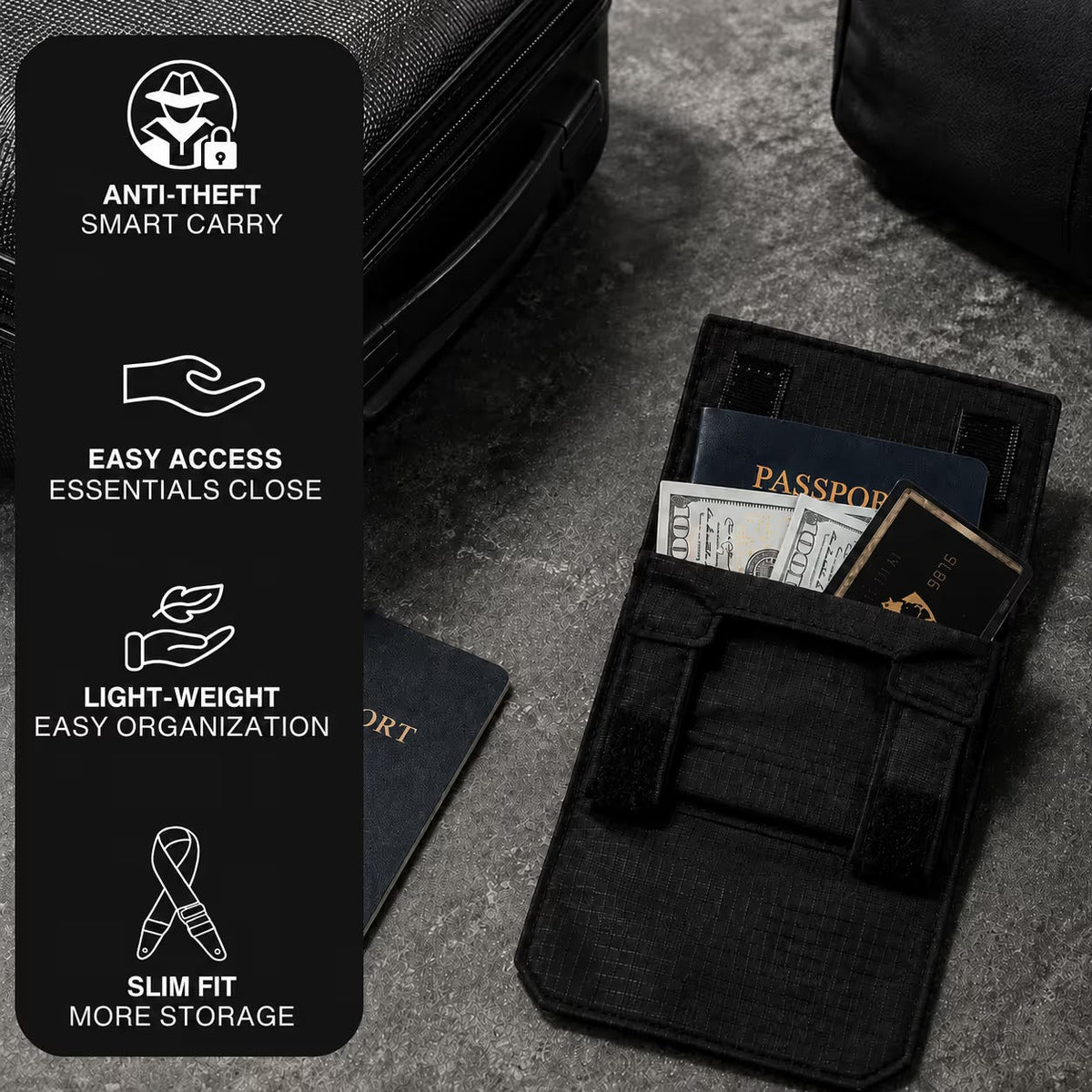 🔥LAST DAY SALE 49% OFF✨Concealed anti-theft travel waist bag