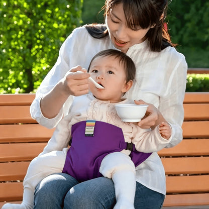 👶2026NEW-Portable Baby High Chair Harness, Adjustable Feeding Safety Seat Belt for Home & Travel