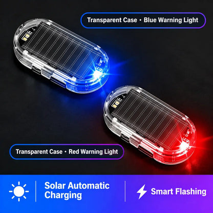 📢📢BUY ONE GET ONE FREE !! ⏰ Solar Anti-Theft LED Flashing Lamp