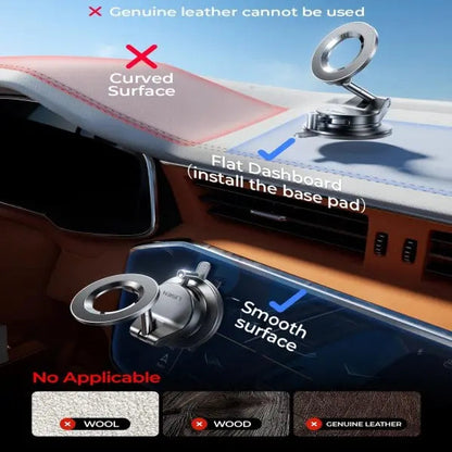 🎁Latest 2026 Upgrade-Ultra-Strong Vacuum Magnetic Phone Mount