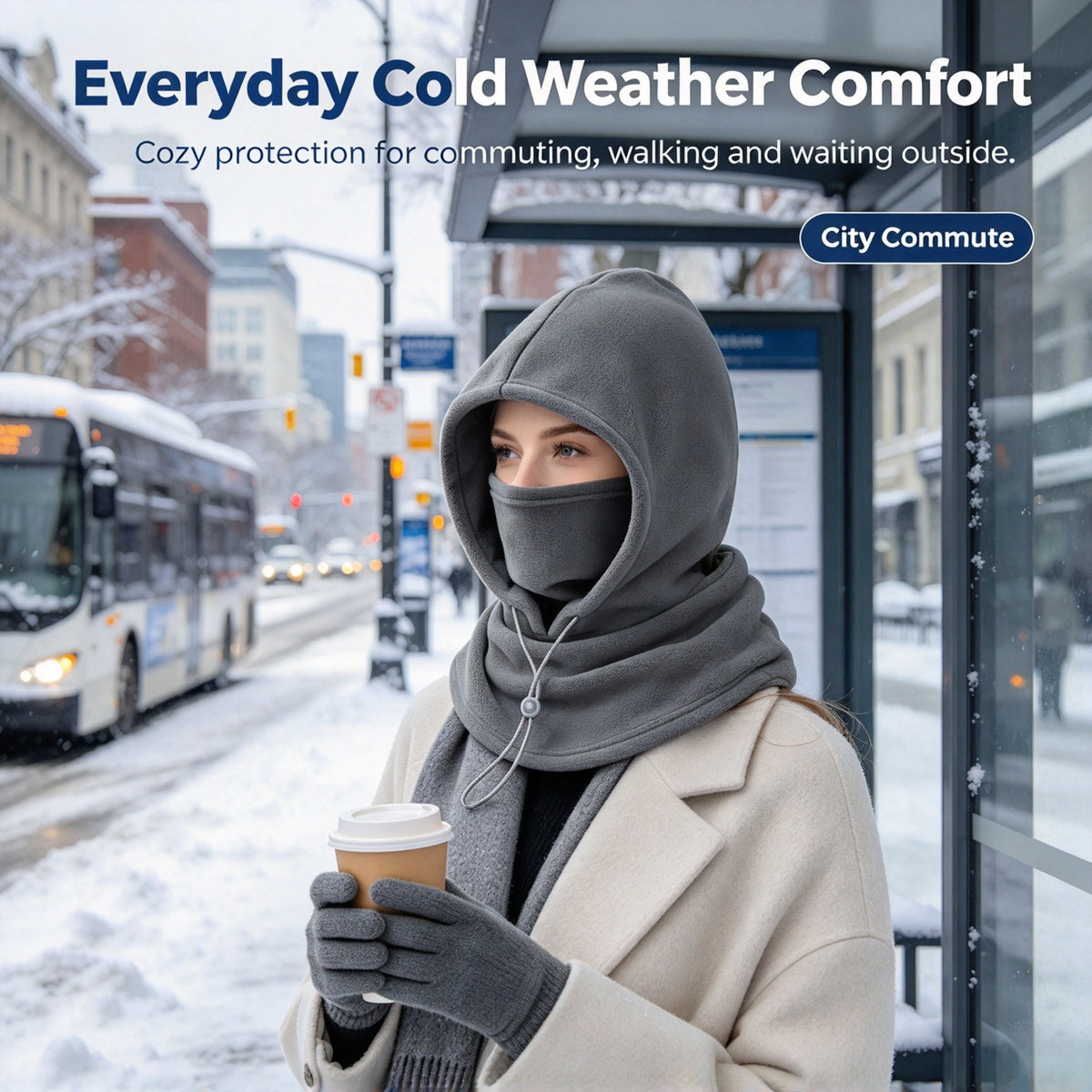 🔥Buy One Get One Free🔥Winter Windproof Balaclava Hood Stay Warm From Head to Neck