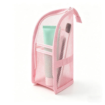 🔥2026NEW✨BUY 1 GET 1 FREE!!!🔥Mesh Zipper Toiletry Storage Pouch - Multi-Pocket Travel Cosmetic Organizer Bag