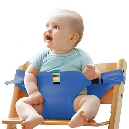 👶2026NEW-Portable Baby High Chair Harness, Adjustable Feeding Safety Seat Belt for Home & Travel