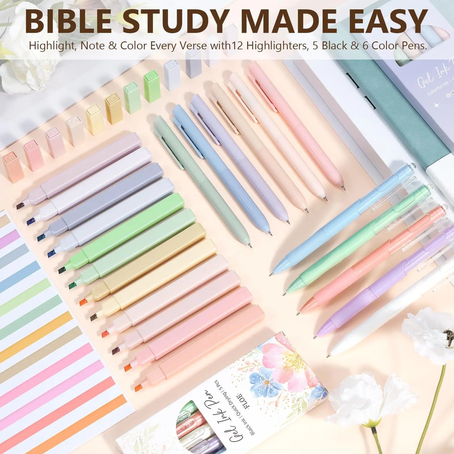 【Your Exclusive Discount】Bible Cover Case for Women Large Bible Bag, Bible Study Supplies Journaling Kit Quilted Church Bag with Handle, Puffer Carrying Case w/Tabs Accessories Easter Mothers Day Christian Gifts for Women Mom